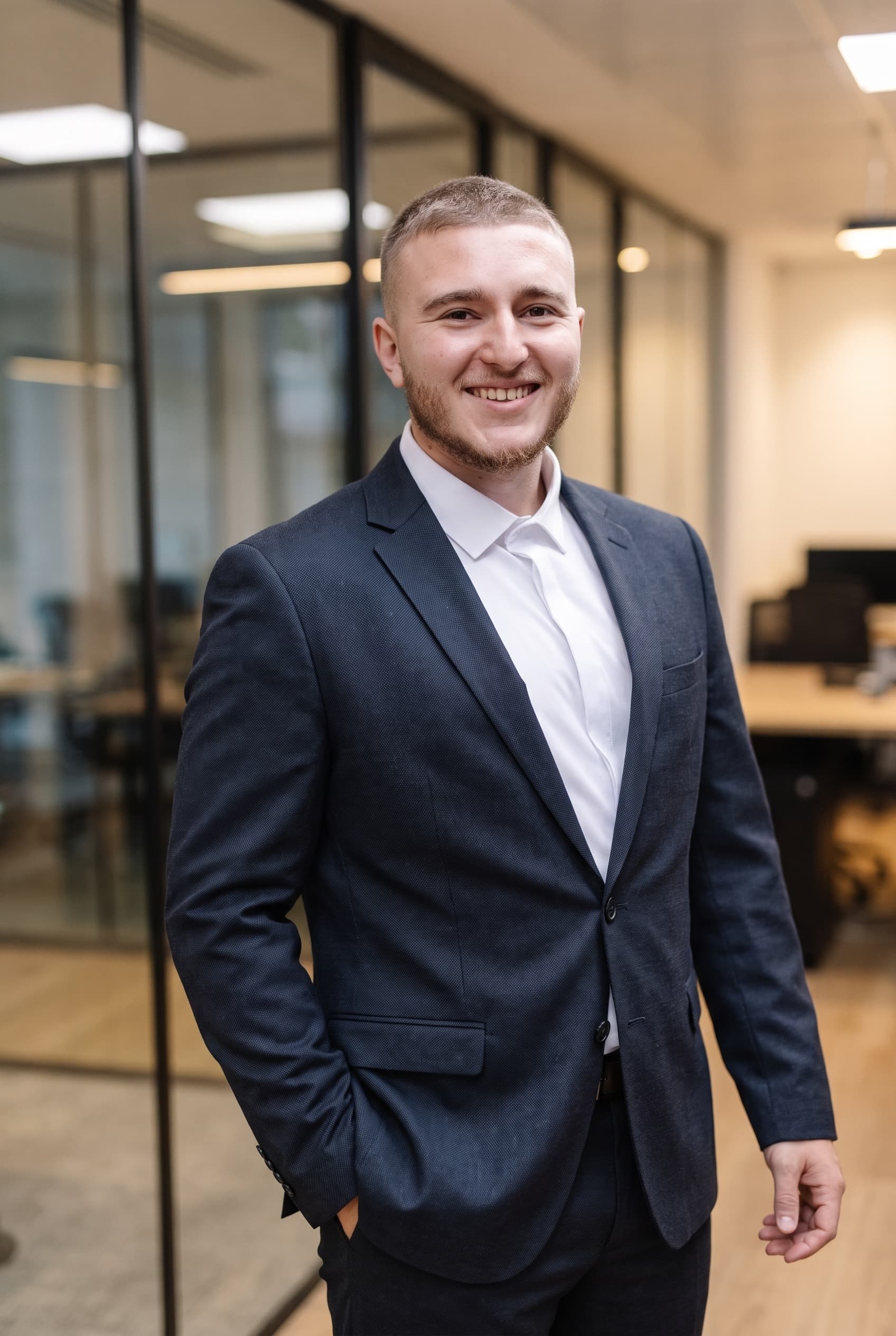 Aviel Shnaider, CTO at Julius, in the office